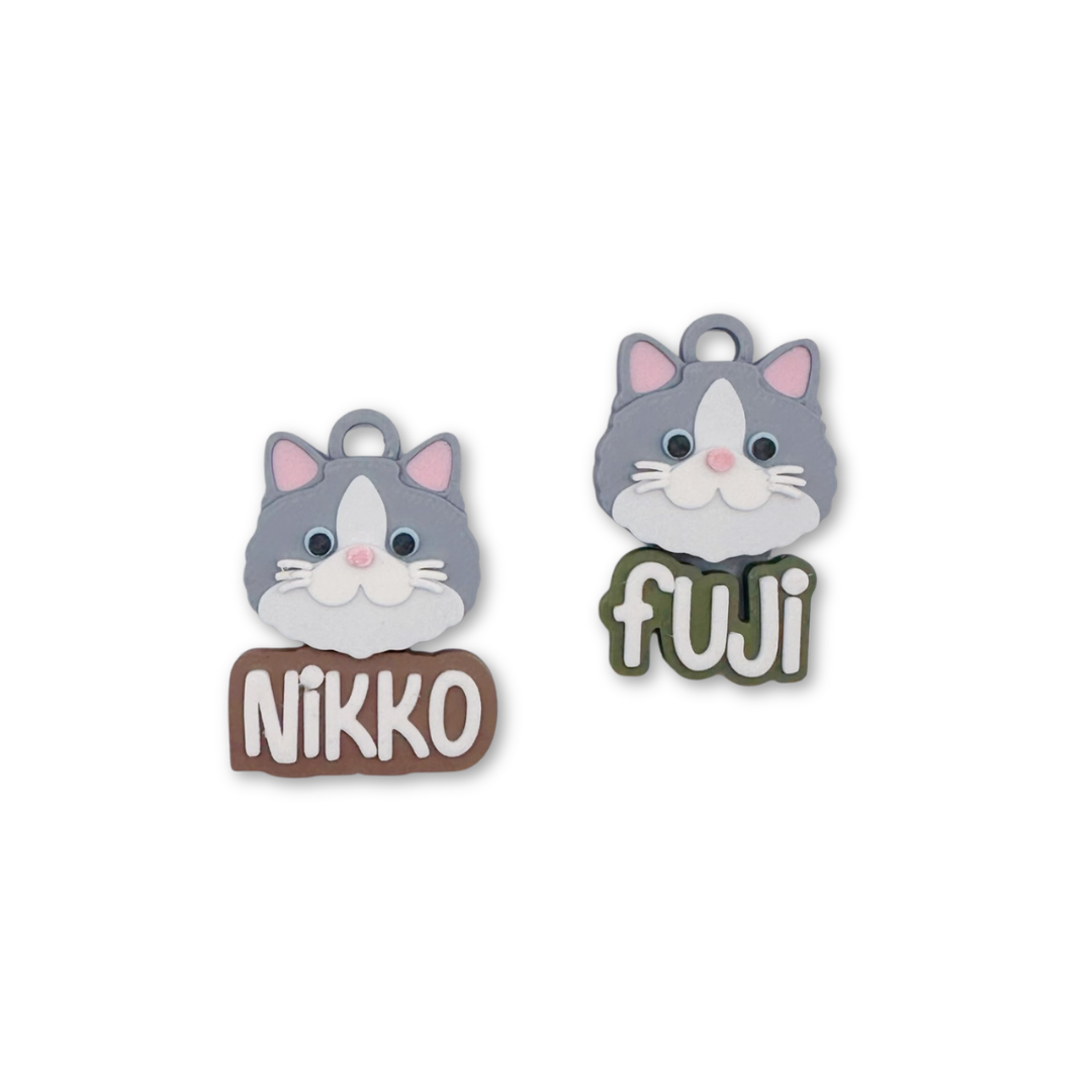 PawBijou – Signature Name Charm · Kitty Edition