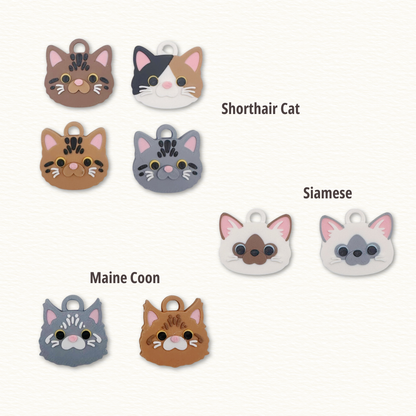 PawBijou – Signature Name Charm · Kitty Edition