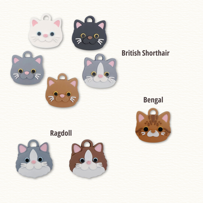 PawBijou – Signature Name Charm · Kitty Edition